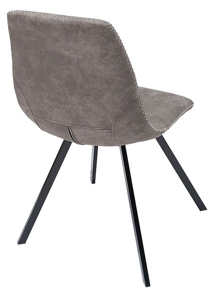 Estila Dizajnová stolička Amsterdam Retro antique šedá