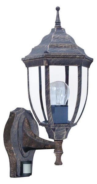 Rabalux 8458 - Vonkajšie svietidlo s čidlom NIZZA 1xE27/60W/230V