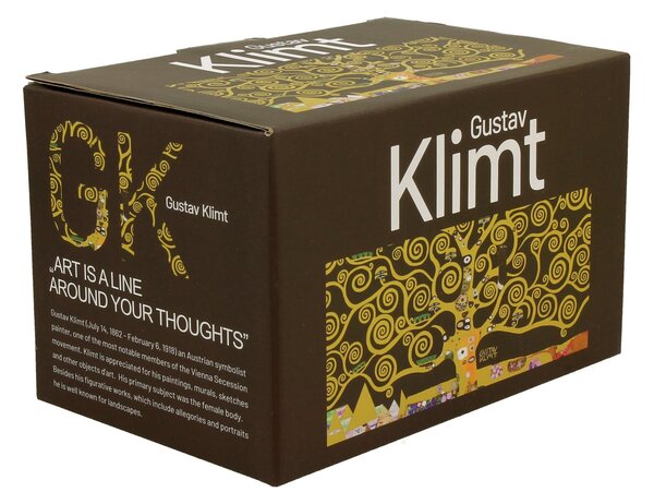 Porcelánový hrnček Klimt Tree Of Life 350 ml sada 2ks