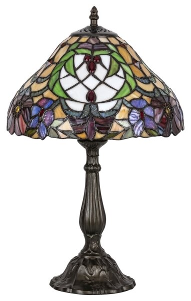 Rabalux 8090 - Tiffany vitrážová stolná lampa MIRELLA 1xE27/60W/230V