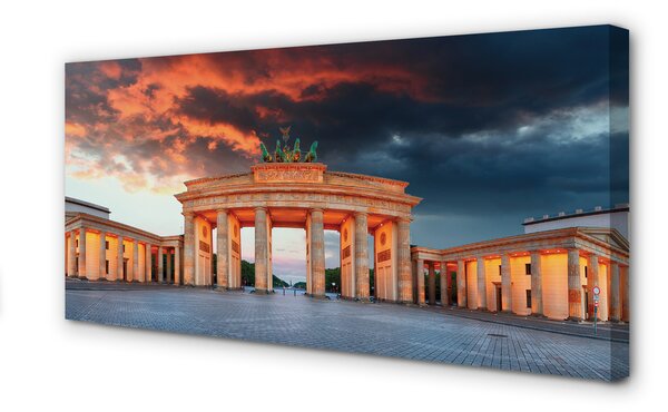 Obraz na plátne Nemecko Brandenburg Gate 100x50 cm
