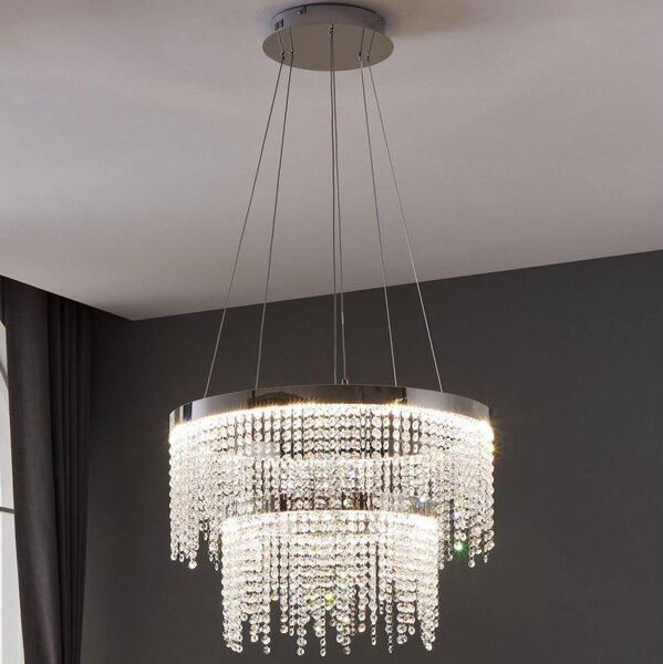 Eglo 39281 - LED Stmievateľný luster na lanku ANTELAO LED/45W/230V