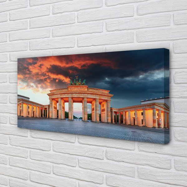 Obraz na plátne Nemecko Brandenburg Gate 100x50 cm