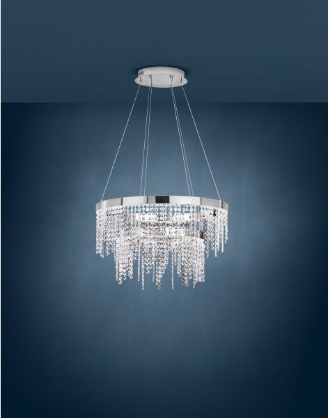 Eglo 39281 - LED Stmievateľný luster na lanku ANTELAO LED/45W/230V