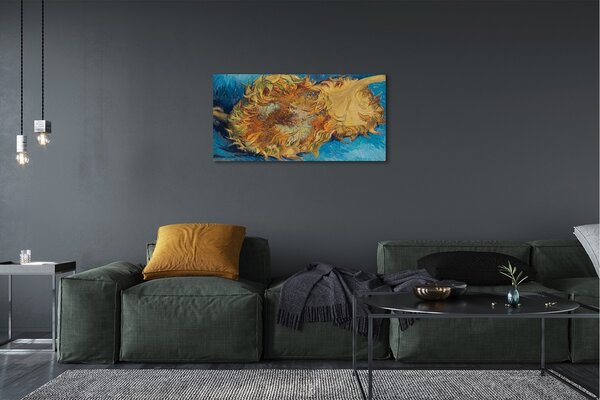 Obraz canvas Dve rezané slnečnice (III) - Vincent van Gogh 100x50 cm