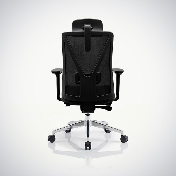 Ergonomická kancelárska stolička čierna so sieťovinou VECTOR