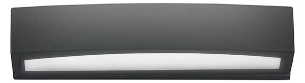 Ideal Lux - Vonkajšie nástenné svietidlo ANDROMEDA 2xE27/60W/230V IP55 čierna