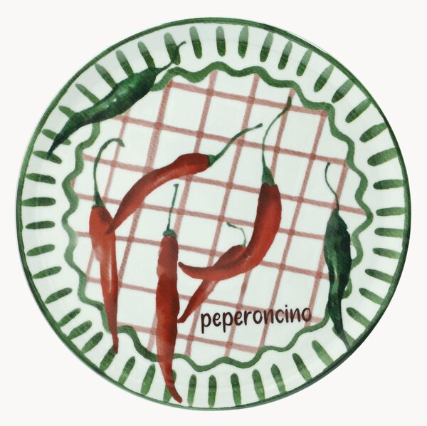 Okrúhly tanier na pizzu Cinzia Peperoncino