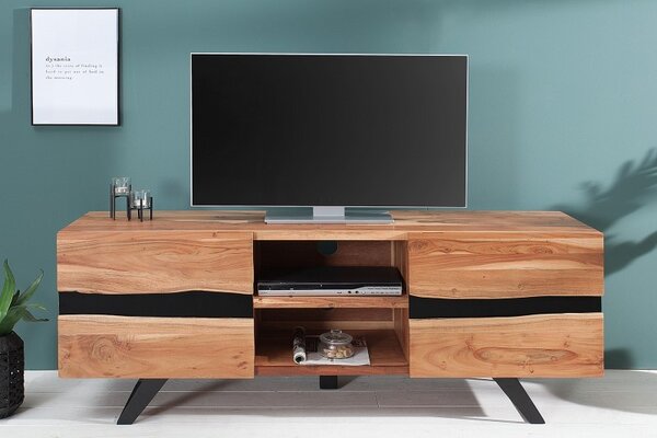 Estila Dizajnový masívny TV stolík Amazonas 160cm