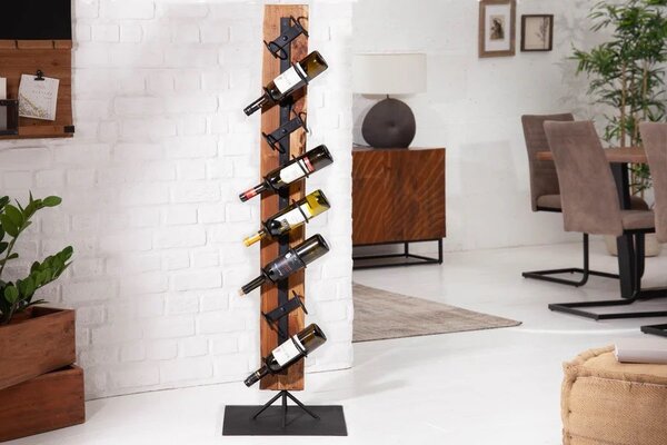 Estila Štýlová vinotéka Barracuda 140cm Teak