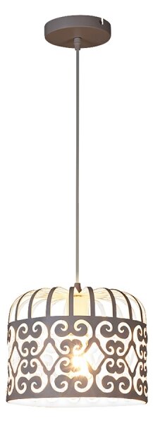 Rabalux 2161 - Luster ALESSANDRA 1xE27/60W/230V biela