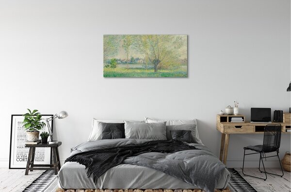Obraz canvas Vŕby - Claude Monet 100x50 cm