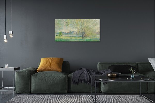 Obraz canvas Vŕby - Claude Monet 100x50 cm