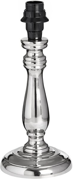 Estila Chrómová stolná lampa Fewlson rustikálna 37cm