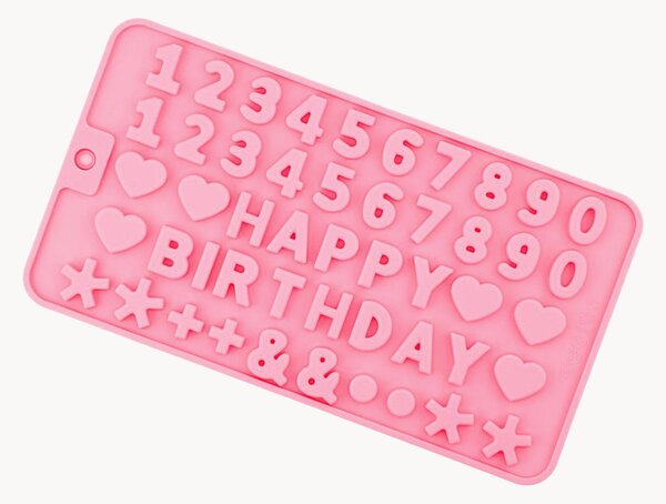 Silikónová forma Happy Birthday