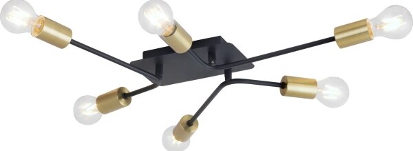 Rabalux 2103 - Luster prisadený LANNY 6xE27/15W/230V