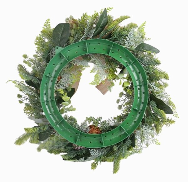 Vianočný veniec na dvere WINTER GREEN Ø 45 cm