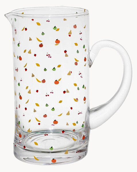 Sklenené džbány Fruit Ete, 1 l, 2 ks