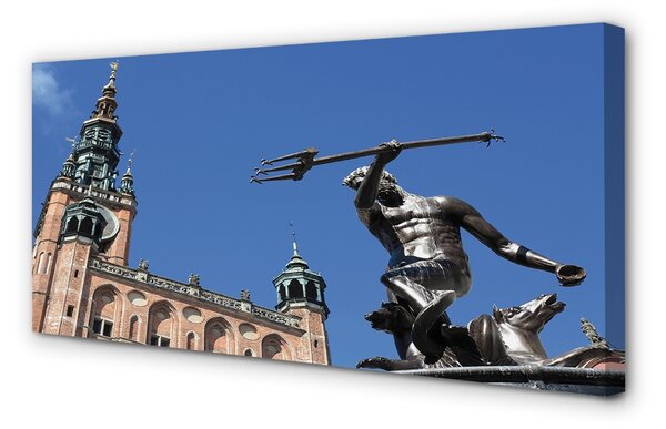 Obraz na plátne Memorial Church Gdańsk 100x50 cm