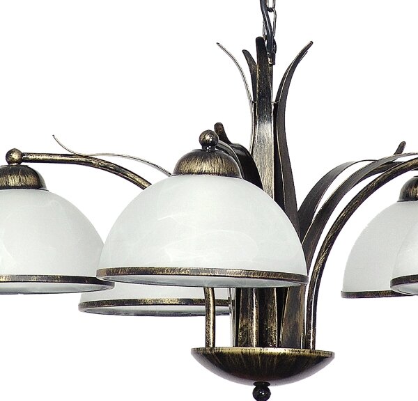 Luster na reťazi KORFU 5xE27/60W/230V