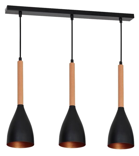 Luster na lanku MUZA 3xE27/60W/230V
