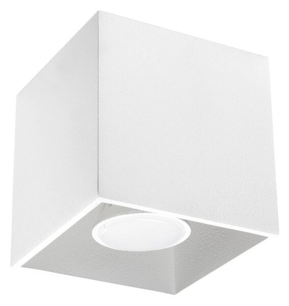 Sollux SL.0027 - Bodové svietidlo QUAD 1 1xGU10/10W/230V biela