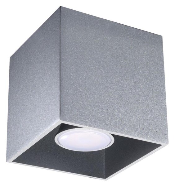 Sollux SL.0024 - Bodové svietidlo QUAD 1 1xGU10/10W/230V šedá