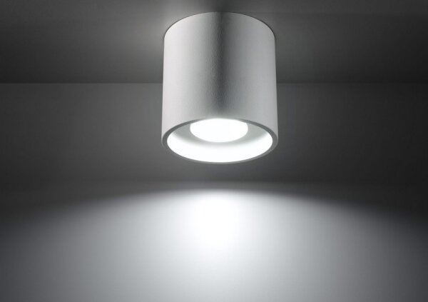 Sollux SL.0021 - Bodové svietidlo ORBIS 1 1xGU10/10W/230V biela