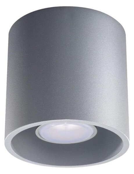 Sollux SL.0018 - Bodové svietidlo ORBIS 1 1xGU10/10W/230V šedá