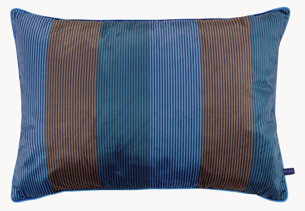 Zamatový vankúš Stripe