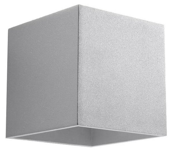 Sollux SL.0058 - Nástenné svietidlo QUAD 1 1xG9/8W/230V šedá
