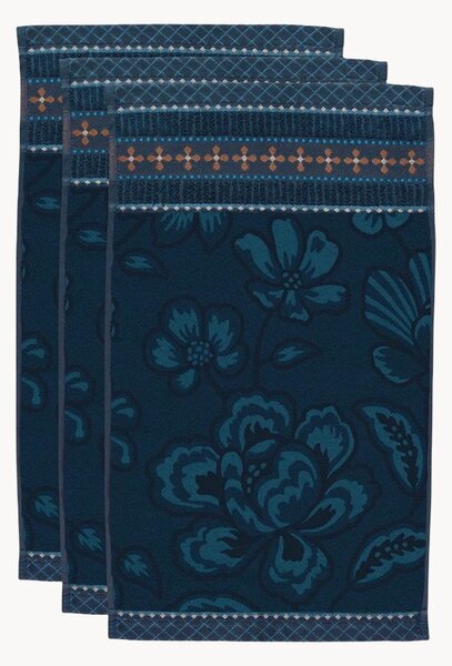 Uteráky pre hostí z bavlneného froté Jasmin Jacquard, 3 ks