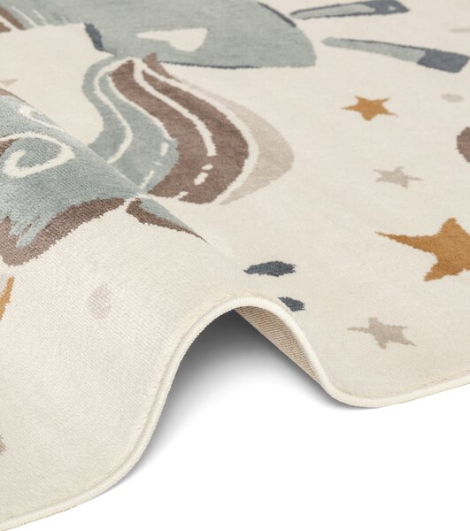 Hanse Home, Detský koberec Adventures 106413 Cream Multicolor, 120x170, viacfarebná, detská izba