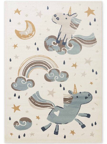 Hanse Home, Detský koberec Adventures 106413 Cream Multicolor, 120x170, viacfarebná, detská izba