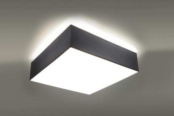 Stropné svietidlo HORUS 35 2xE27/60W/230V šedá