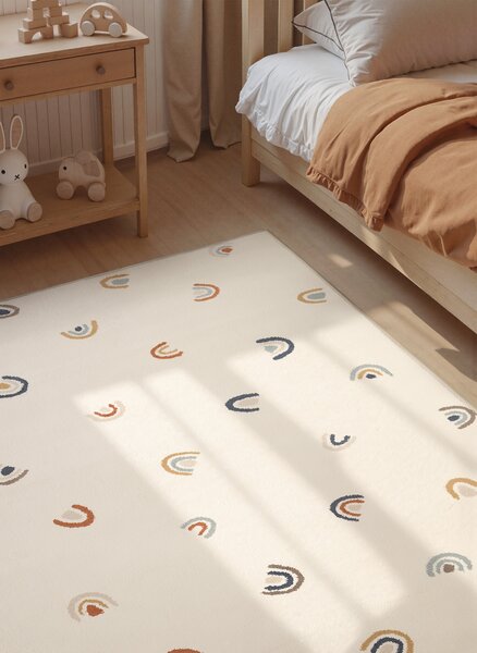 Hanse Home, Detský koberec Adventures 106414 Cream Multicolor, 120x170, viacfarebná, detská izba