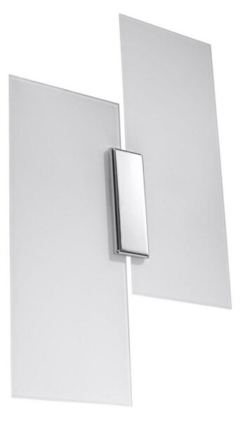 Sollux SL.0197 - Nástenné svietidlo FABIANO 2xE27/15W/230V biela/chróm
