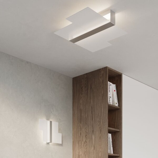 Sollux SL.0187 - Nástenné svietidlo MASSIMO 2xG9/40W/230V biela/chróm