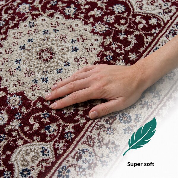Angel Carpet, Kusový koberec Sultan 12 Red, 80x150, červená, kancelária