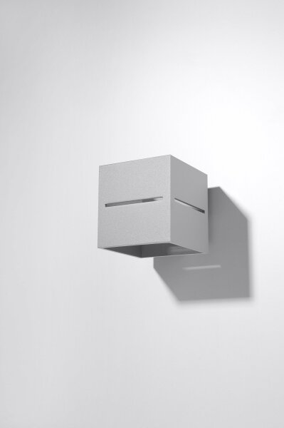 Nástenné svietidlo LOBO 1xG9/40W/230V šedá