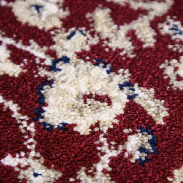 Angel Carpet, Kusový koberec Sultan 12 Red, 80x150, červená, kancelária