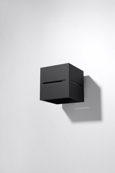 Nástenné svietidlo LOBO 1xG9/40W/230V čierna