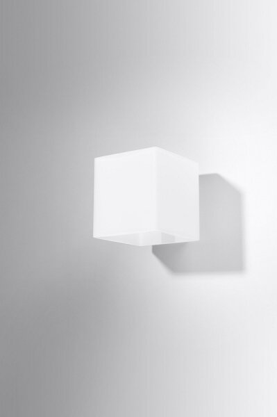 Sollux SL.0212 - Nástenné svietidlo RICO 1xG9/40W/230V sklo/biela