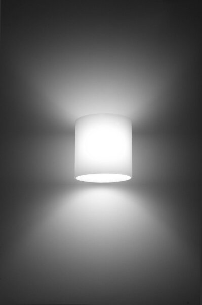 Sollux SL.0211 - Nástenné svietidlo VICI 1xG9/40W/230V sklo/biela