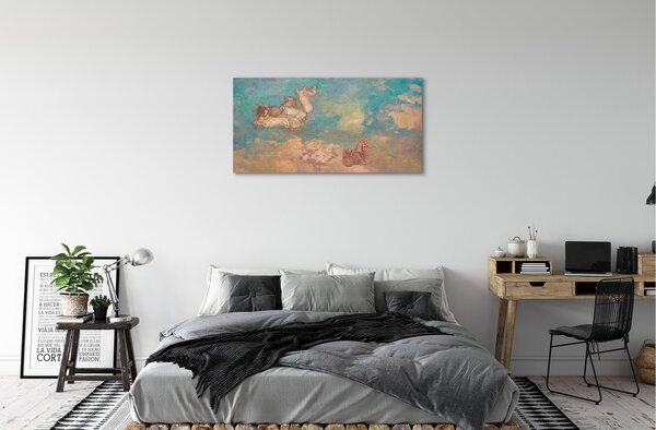 Obraz canvas Apolónov voz - Odilon Redon 100x50 cm