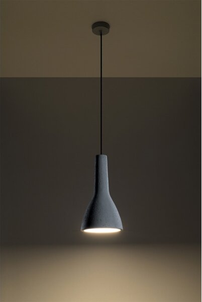 Sollux SL.0280 - Luster na lanku EMPOLI 1xE27/15W/230V betón
