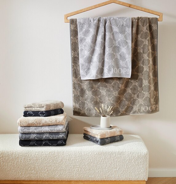 UTERÁK NA RUKY, 50/100 cm, strieborná Joop! - Kúpeľňový textil
