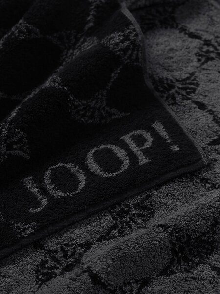 UTERÁK PRE HOSTÍ, 30/50 cm, čierna Joop! - Kúpeľňový textil