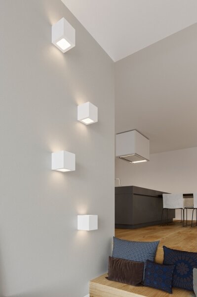 Sollux SL.0005 - Nástenné svietidlo LEO 1xE27/60W/230V biela