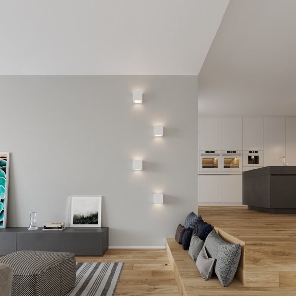 Sollux SL.0005 - Nástenné svietidlo LEO 1xE27/60W/230V biela